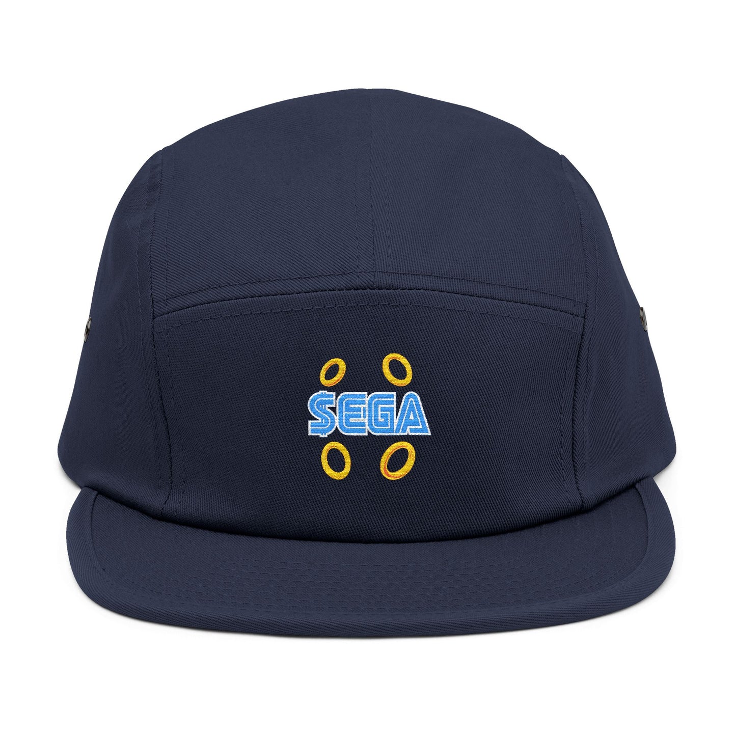 Long Live Sega Embroidered 5 Panel Cap, Vintage Hat, Gamer Gift, Streetwear Accessory, Casual Cap, Fan Merchandise