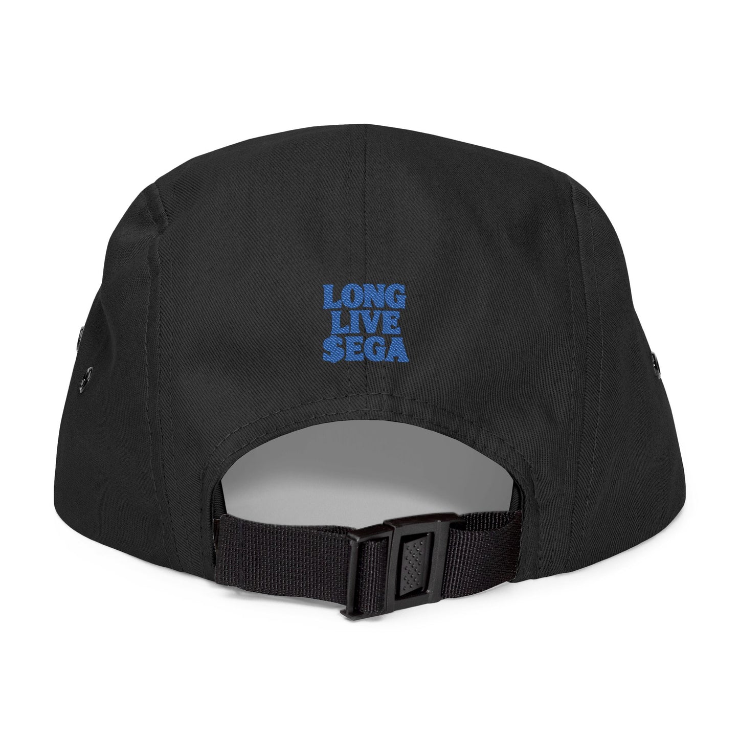 Long Live Sega Embroidered 5 Panel Cap, Vintage Hat, Gamer Gift, Streetwear Accessory, Casual Cap, Fan Merchandise