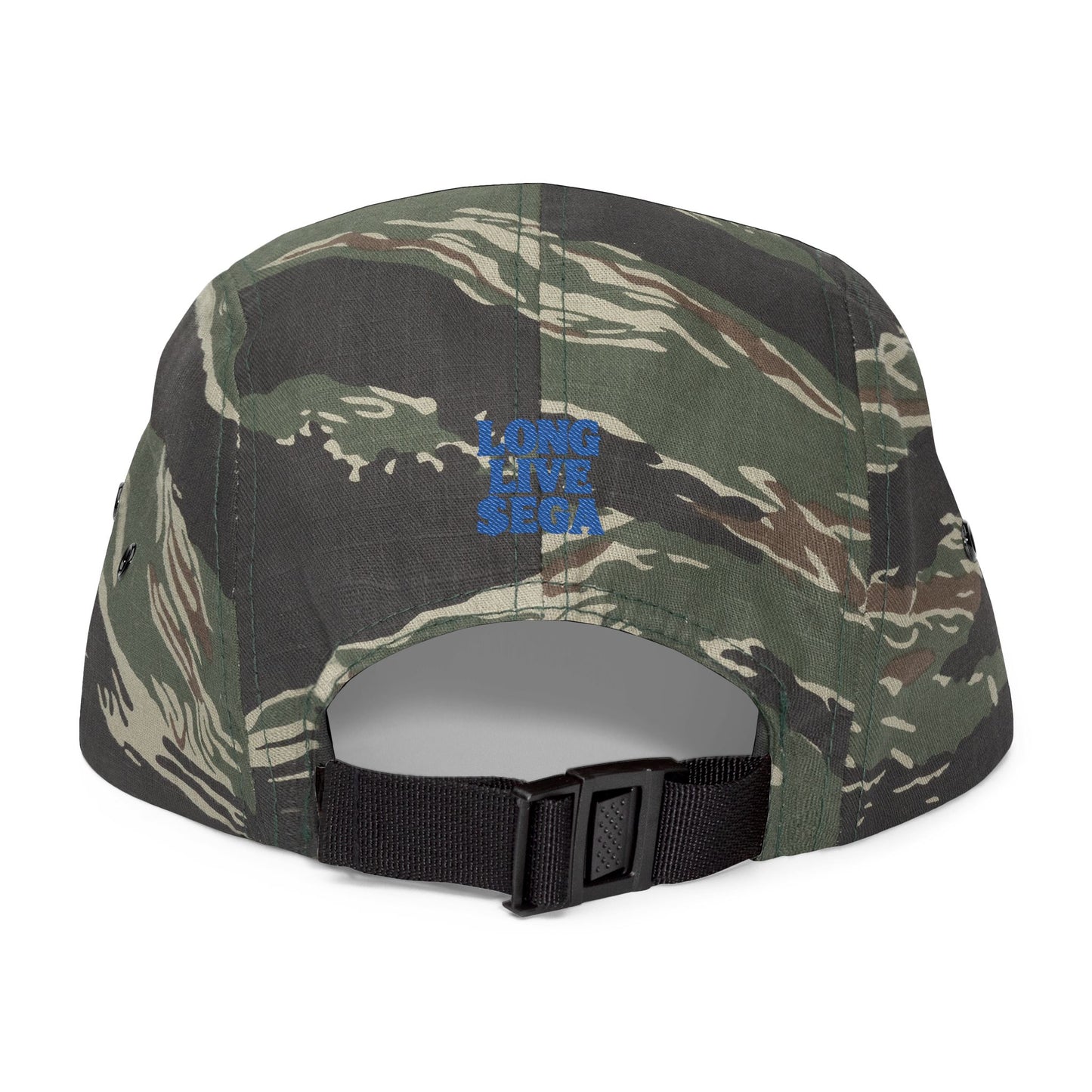 Long Live Sega Embroidered 5 Panel Cap, Vintage Hat, Gamer Gift, Streetwear Accessory, Casual Cap, Fan Merchandise