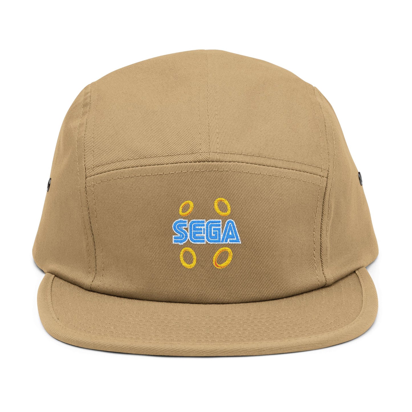 Long Live Sega Embroidered 5 Panel Cap, Vintage Hat, Gamer Gift, Streetwear Accessory, Casual Cap, Fan Merchandise