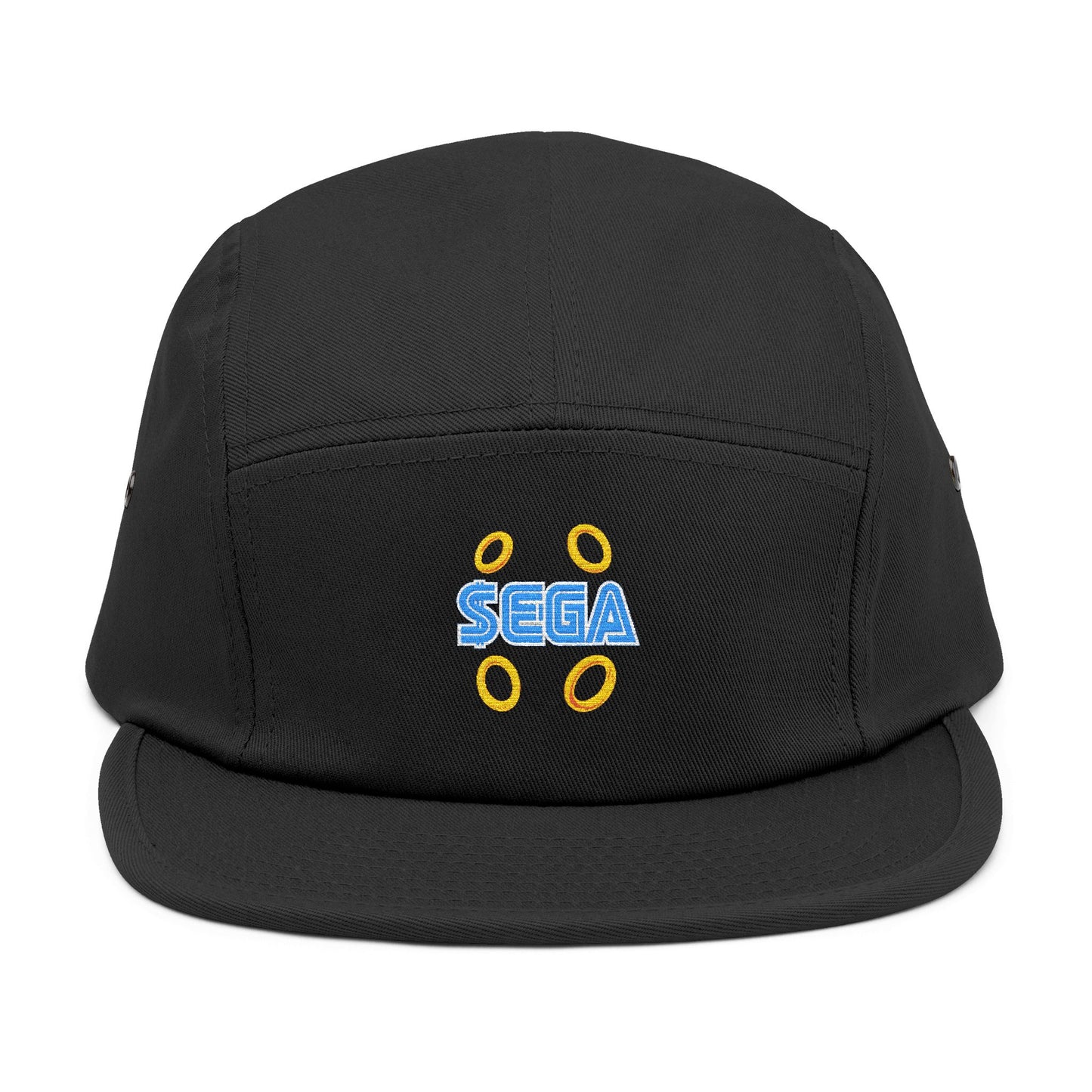 Long Live Sega Embroidered 5 Panel Cap, Vintage Hat, Gamer Gift, Streetwear Accessory, Casual Cap, Fan Merchandise