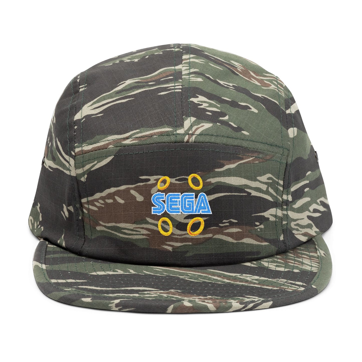 Long Live Sega Embroidered 5 Panel Cap, Vintage Hat, Gamer Gift, Streetwear Accessory, Casual Cap, Fan Merchandise