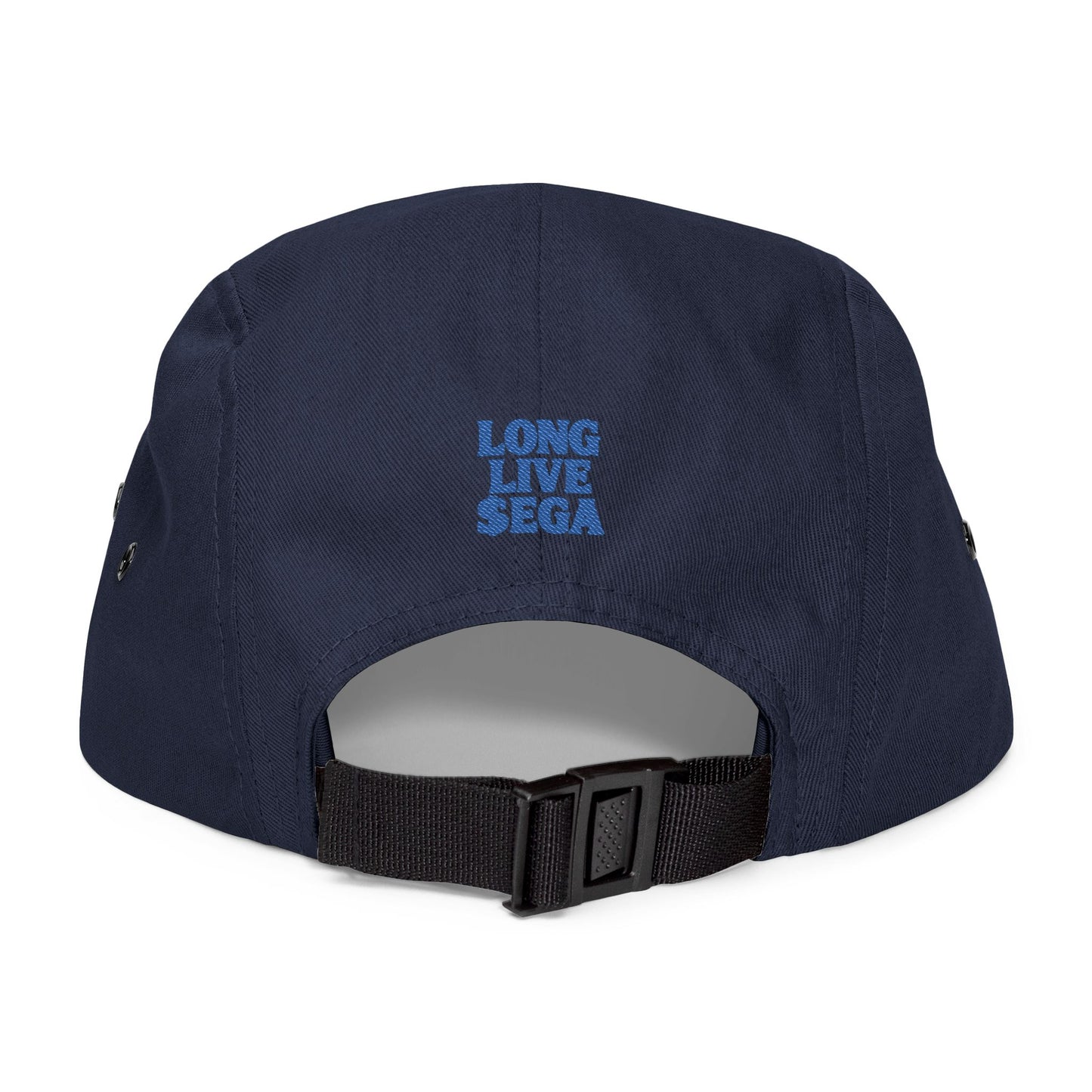 Long Live Sega Embroidered 5 Panel Cap, Vintage Hat, Gamer Gift, Streetwear Accessory, Casual Cap, Fan Merchandise