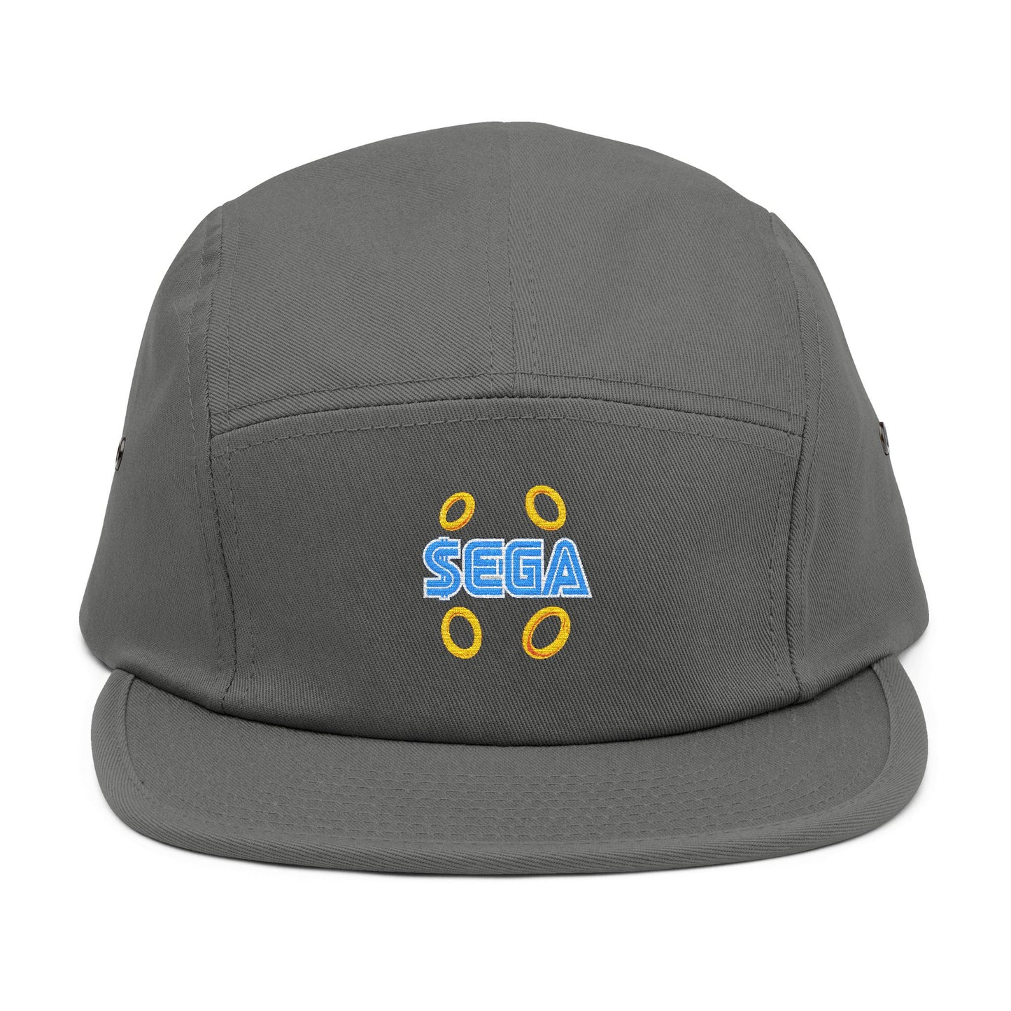 Long Live Sega Embroidered 5 Panel Cap, Vintage Hat, Gamer Gift, Streetwear Accessory, Casual Cap, Fan Merchandise